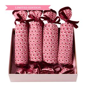 Reusable Fabric Cracker Tuk Tuk Pink Set of 4