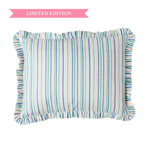 Cushion Frill Stripe Multi