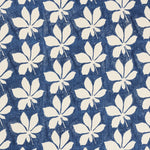 Horse Chestnut Hand Block Printed Navy