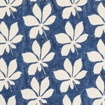 Horse Chestnut Hand Block Printed Navy