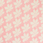 Horse Chestnut Hand Block Printed Herringbone Pink