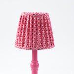 Lampshade Pleated Tuk Tuk Pink Small