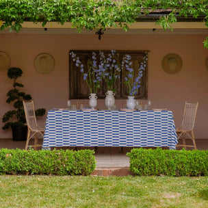 Tablecloth Luna Chintz Blue