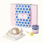 Block Printing Kit Napkins Charleston Dot Indigo