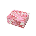 Trinket Box Marble Pink