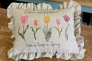 Tulip Workshop with Polly Nicholson of Bayntun Flowers, Calne, Wiltshire