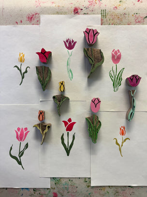 Tulip Workshop with Polly Nicholson of Bayntun Flowers, Calne, Wiltshire