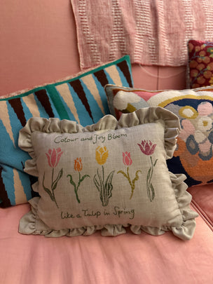 Block Printing Cushion Workshop at Gravetye Manor, West Sussex