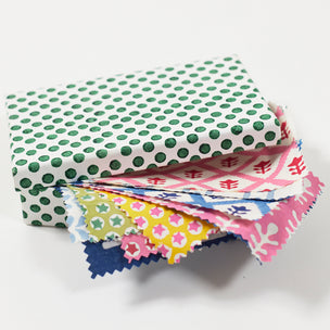 Bagru Block printed Fabric Sample Set