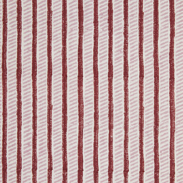 Stripe fabric by Molly Mahon - pink - PatternSpy shop