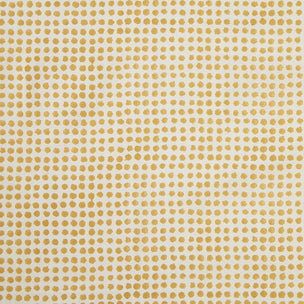Seed Block printed Fabric Cotton Mustard