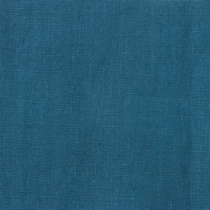 Isabella Hand dyed Fabric Linen Denim Blue Sample