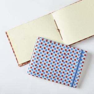 Jotter - Dots - Red & Blue