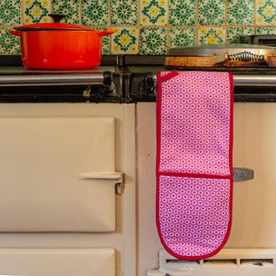 Oven Glove Tuk Tuk Pink