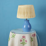 Lampshade Pleated Seed Mustard Large