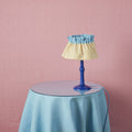 Lampshade Flirty Skirt Seed Sky Blue Trim