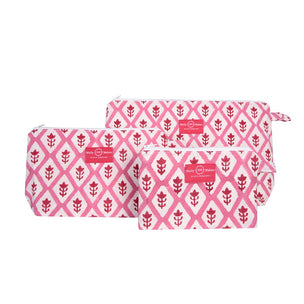 Wash Bag - Buti - Pink - Purse