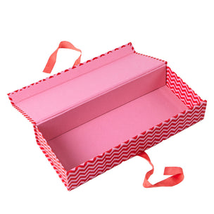 Gift Box Zig Zag Pink/Red
