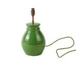 Lampbase Ceramic Honey Pot Green