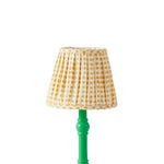 Lampshade Pleated Seed Mustard Small