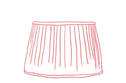 Pleated Large